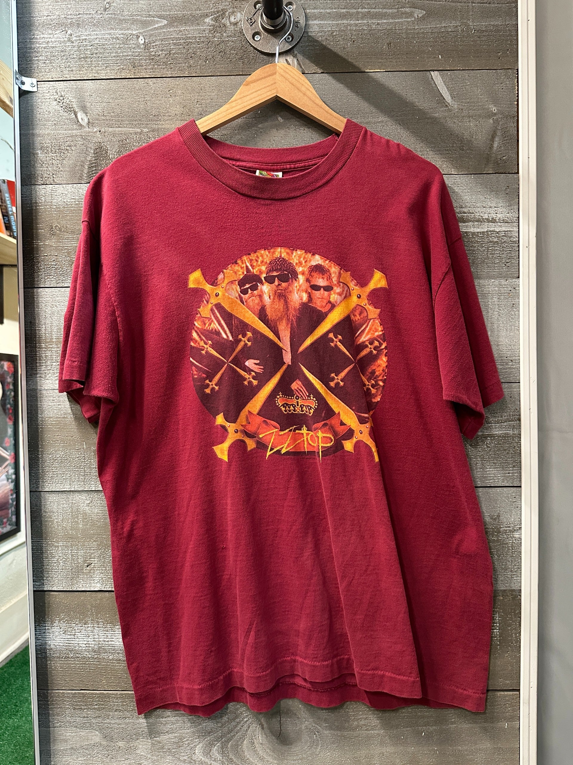 1999 ZZ Top XXX Tour Tee Sz XL | Garden Street Vintage